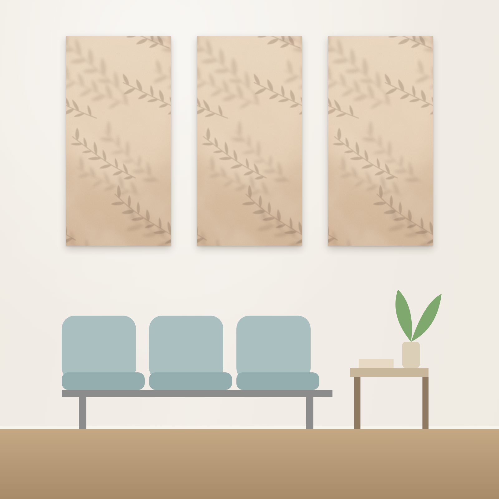 Leaf Shadow Acoustic Panel - Acoustic Panels for Business
