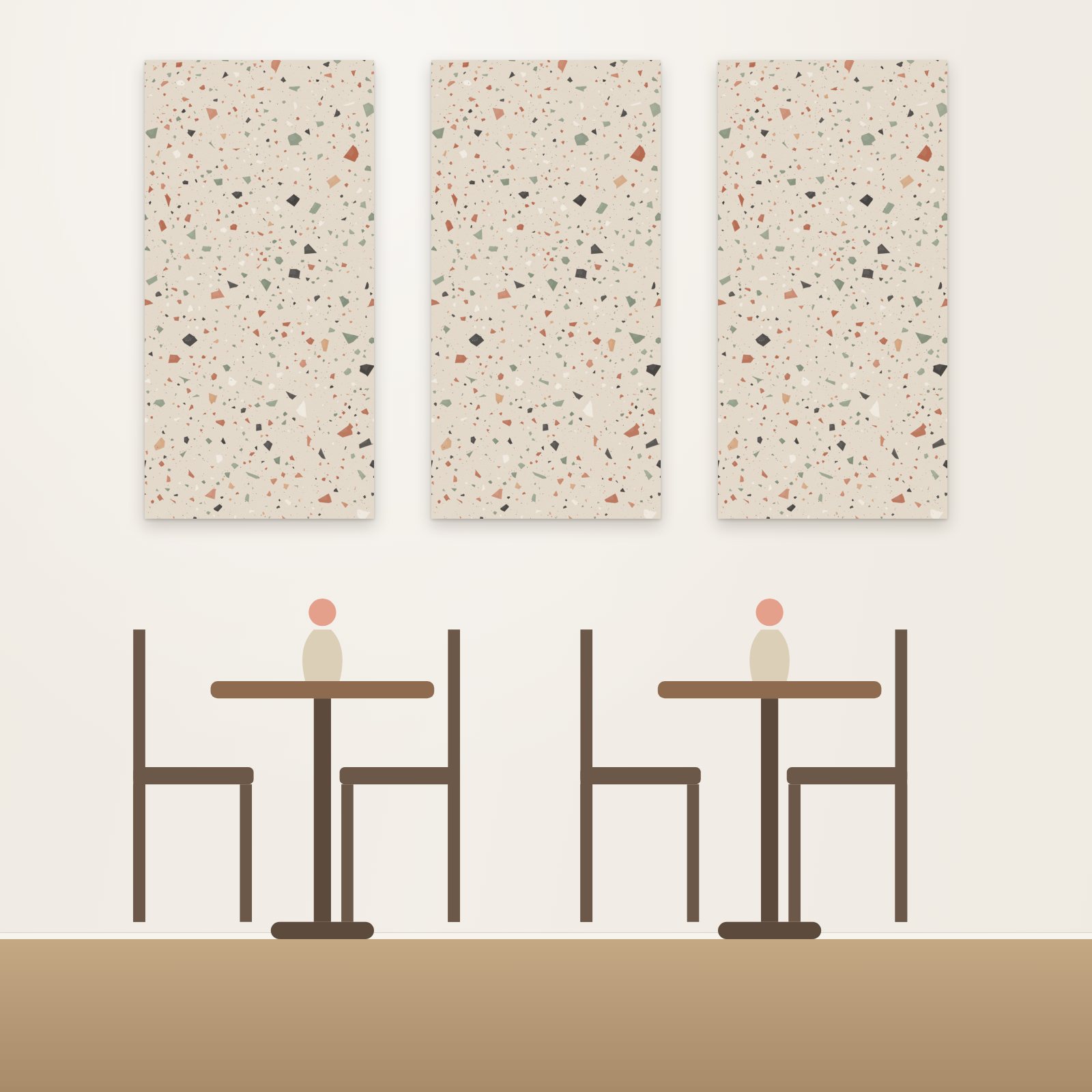 Terrazzo Oat Acoustic Panel - Acoustic Panels for Business
