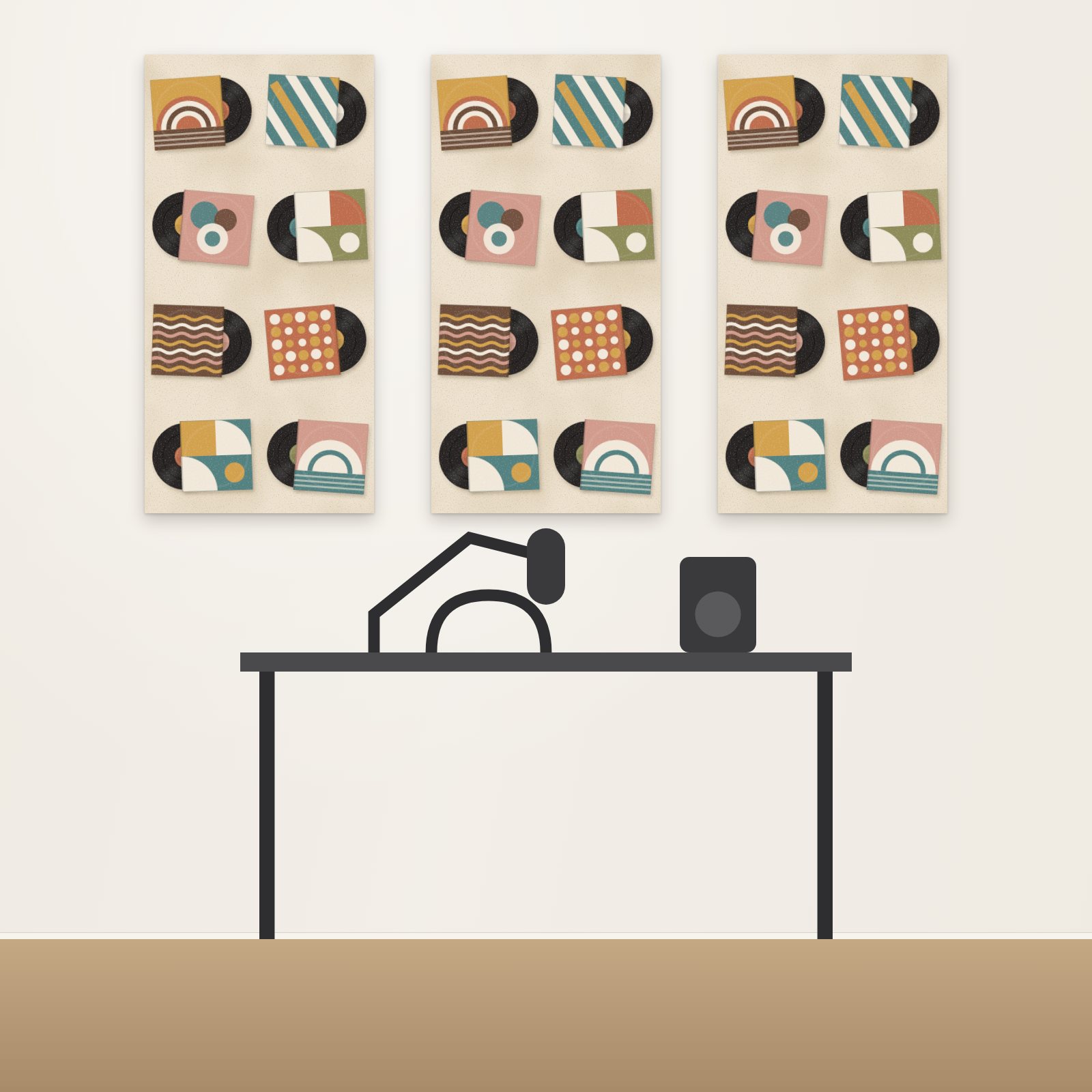 Vinyl Sleeves Acoustic Panel - Acoustic Panels for Business