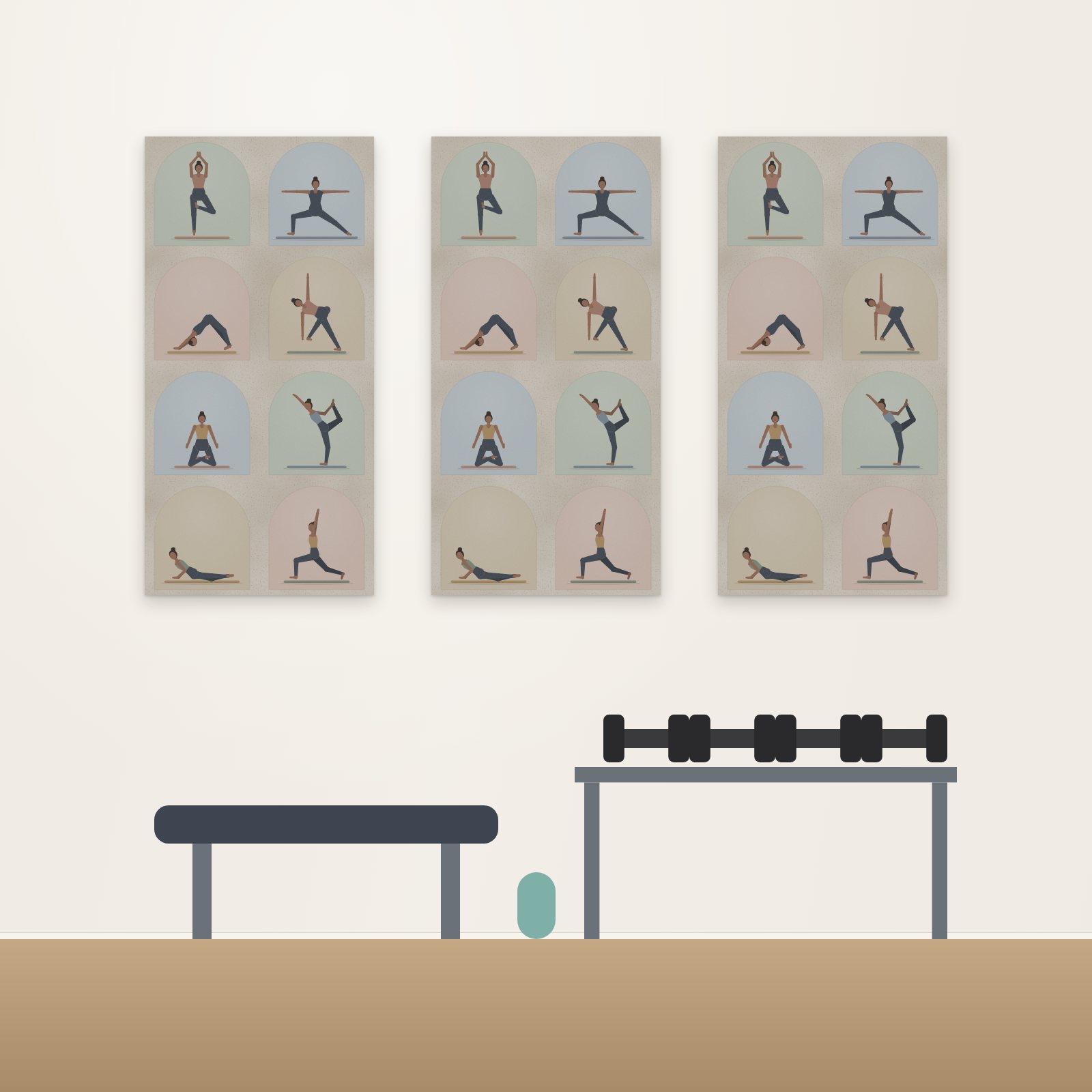 Yoga Flow Acoustic Panel - Acoustic Panels for Business