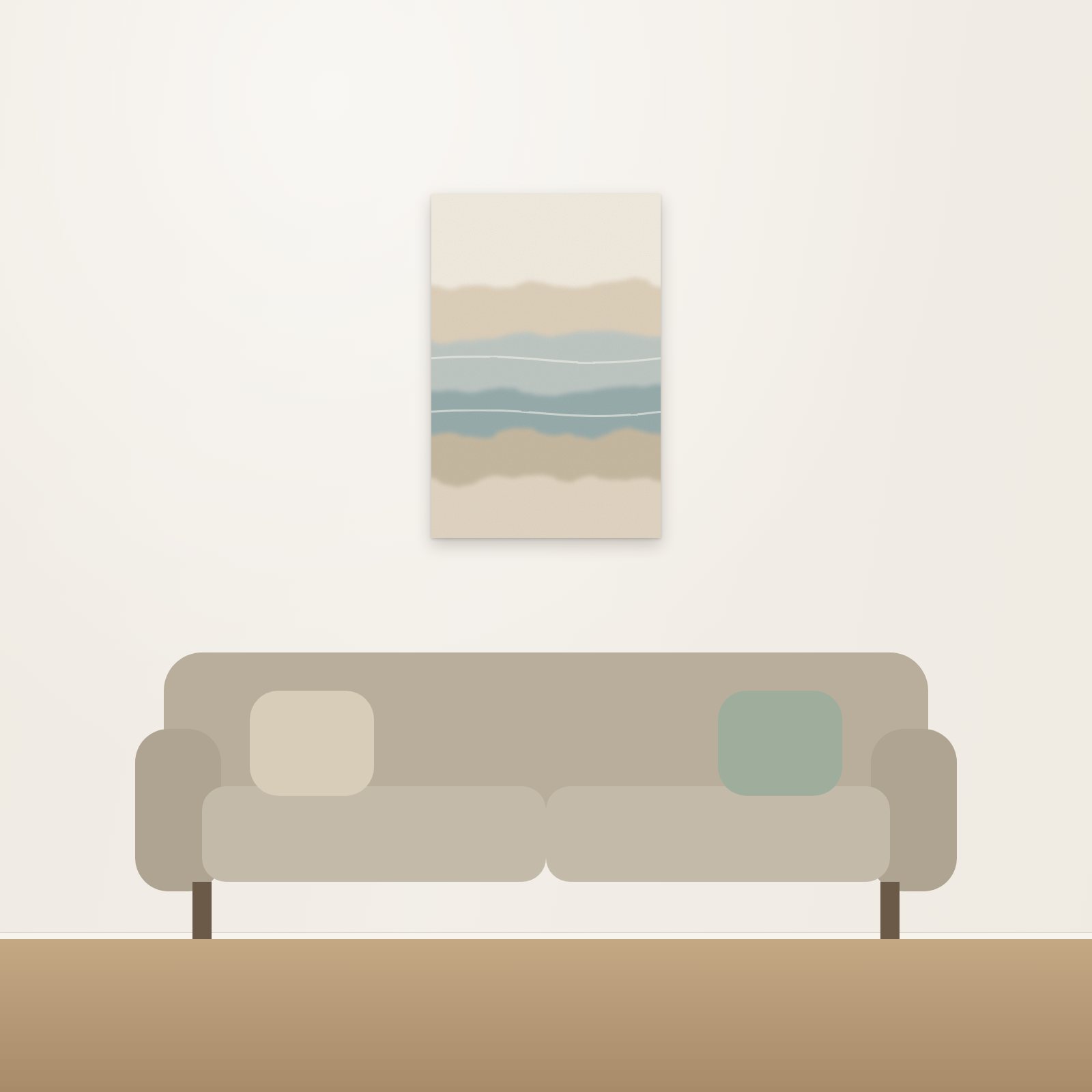 Low Tide Acoustic Art Panel - Acoustic Art Panels