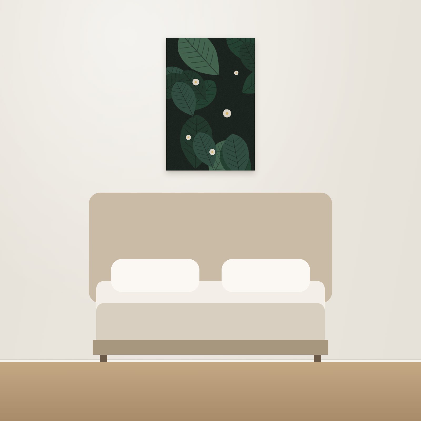 Night Garden Acoustic Art Panel - Acoustic Art Panels
