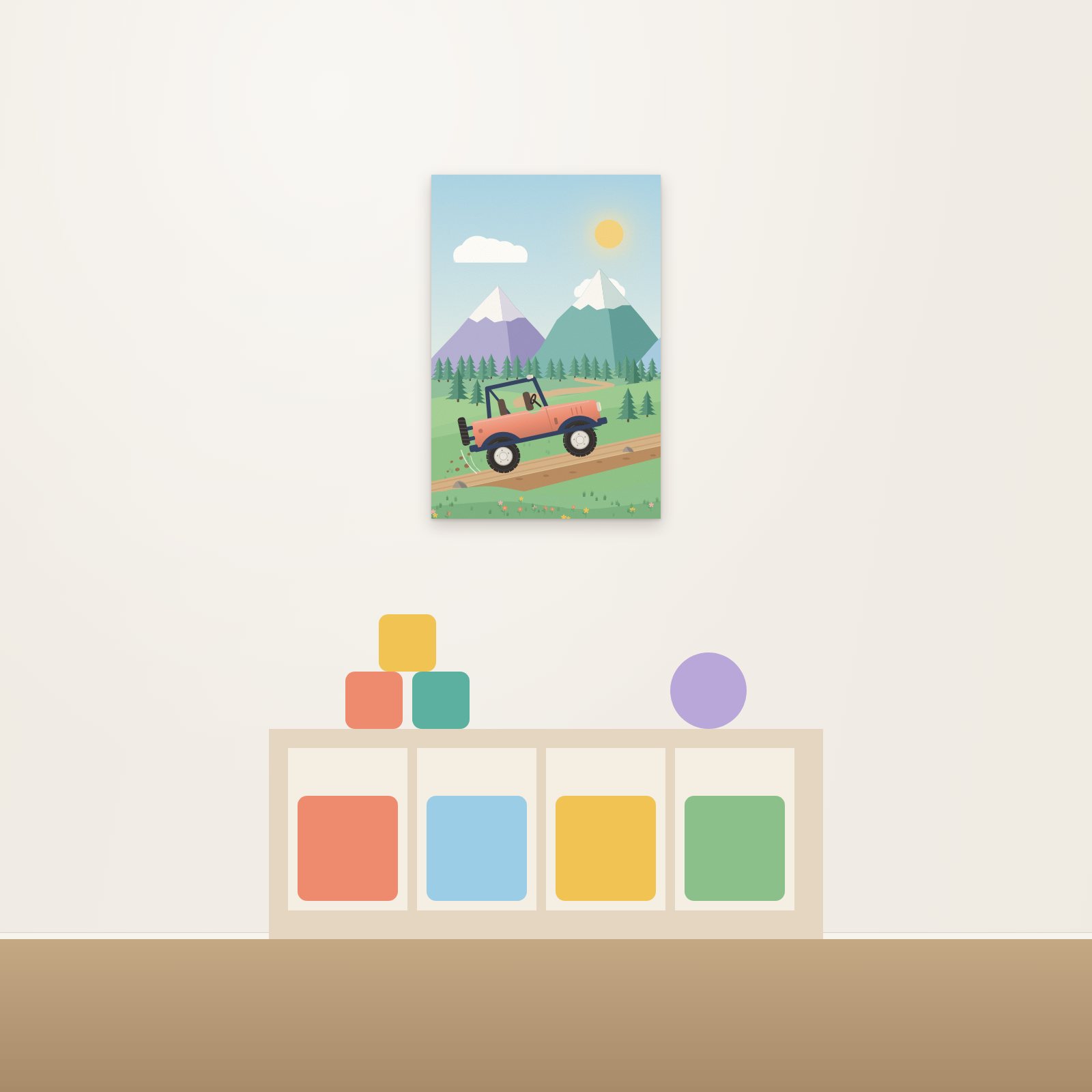 Off-Road Adventure Acoustic Art Panel - Acoustic Art Panels