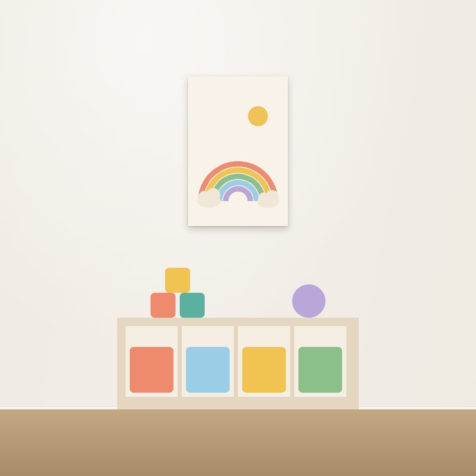 Rainbow Arches Acoustic Art Panel - Acoustic Art Panels