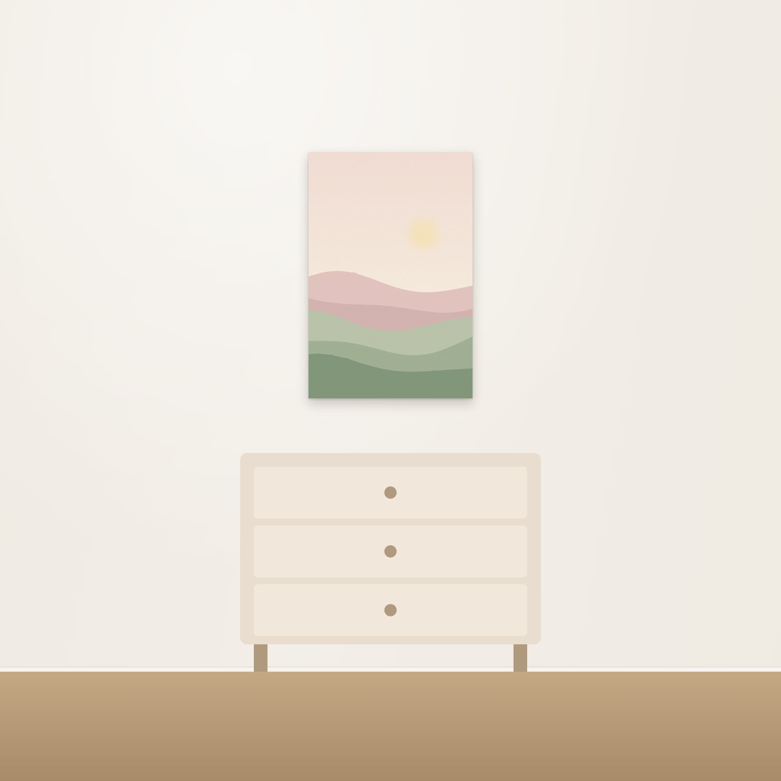 Sleeping Hills Acoustic Art Panel - Acoustic Art Panels