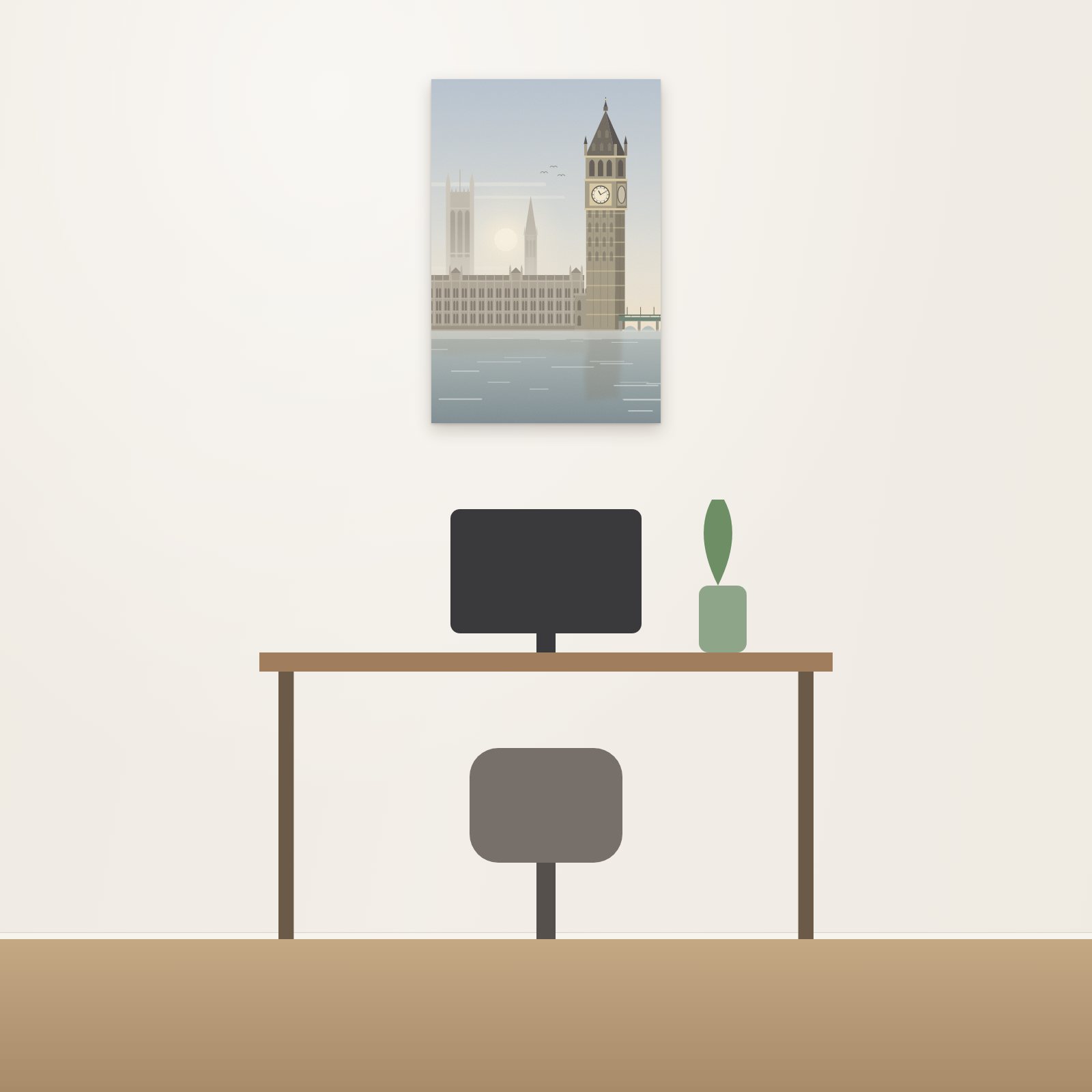 Westminster Morning Acoustic Art Panel - Acoustic Art Panels