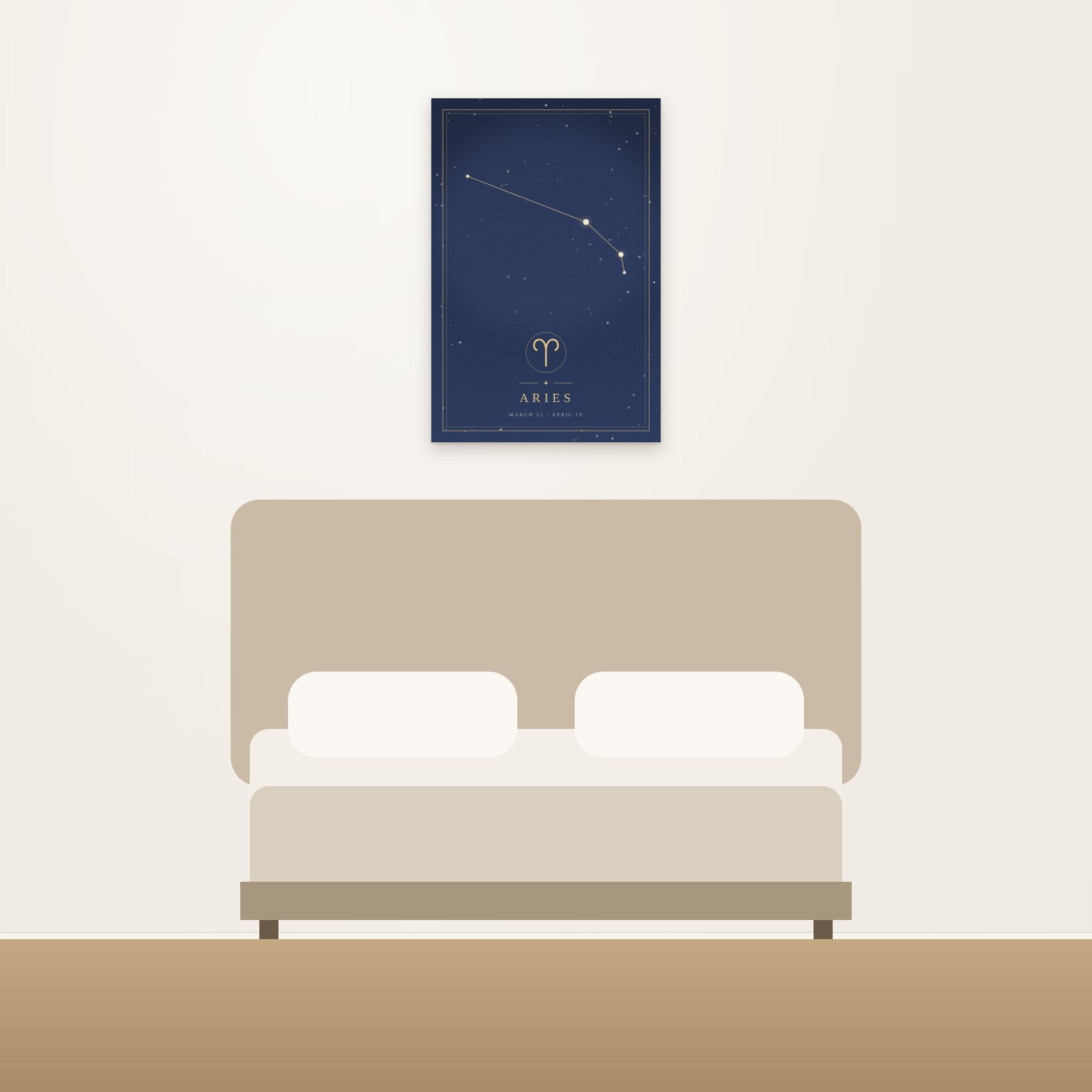 Aries Constellation Acoustic Art Panel - Acoustic Art Panels