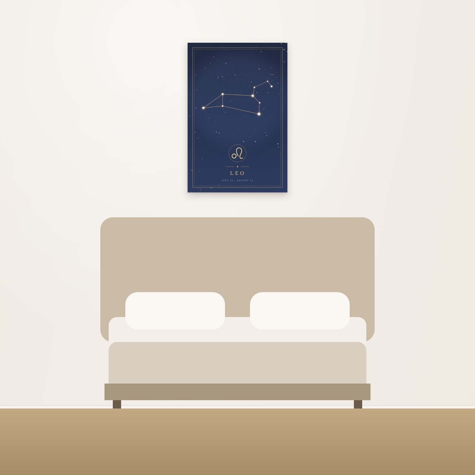 Leo Constellation Acoustic Art Panel - Acoustic Art Panels