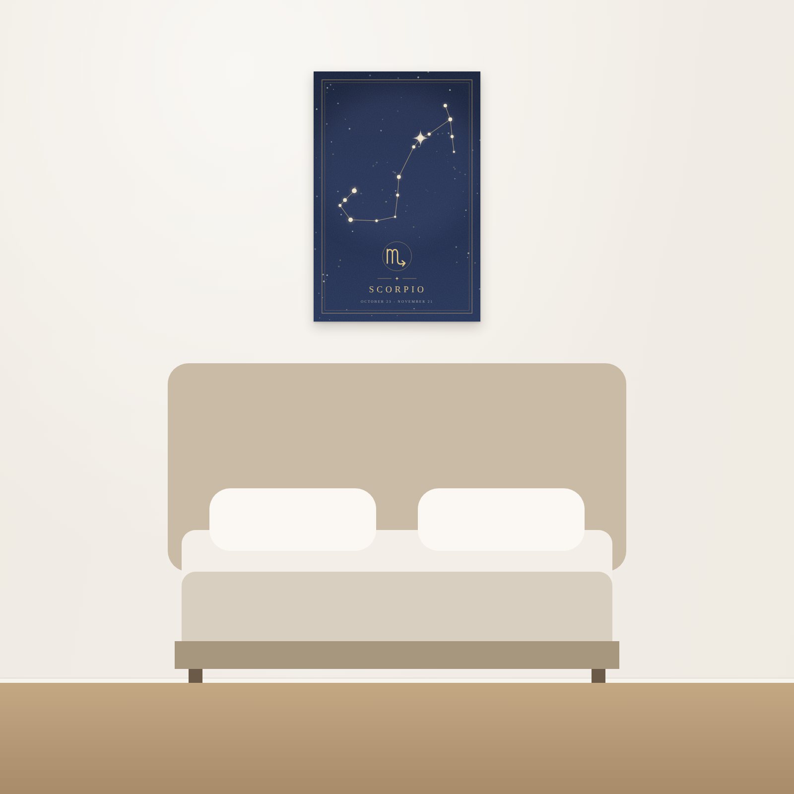 Scorpio Constellation Acoustic Art Panel - Acoustic Art Panels